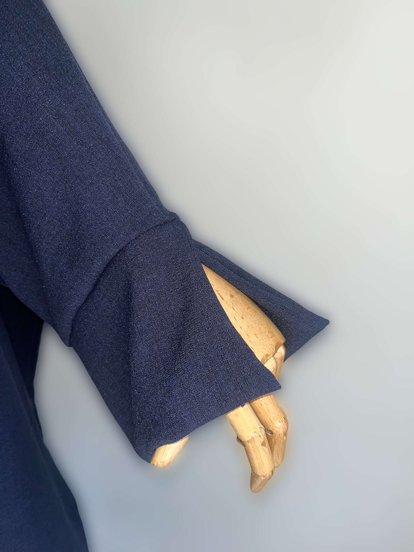 Abaya Lin Bleu Marine