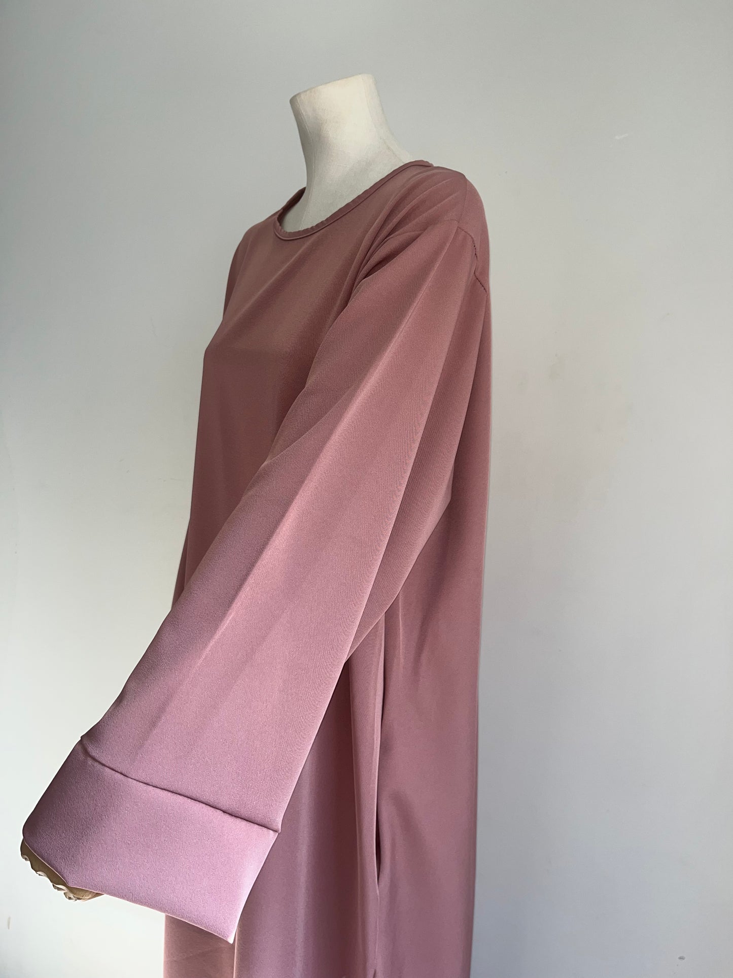 Abaya Fluide Rose