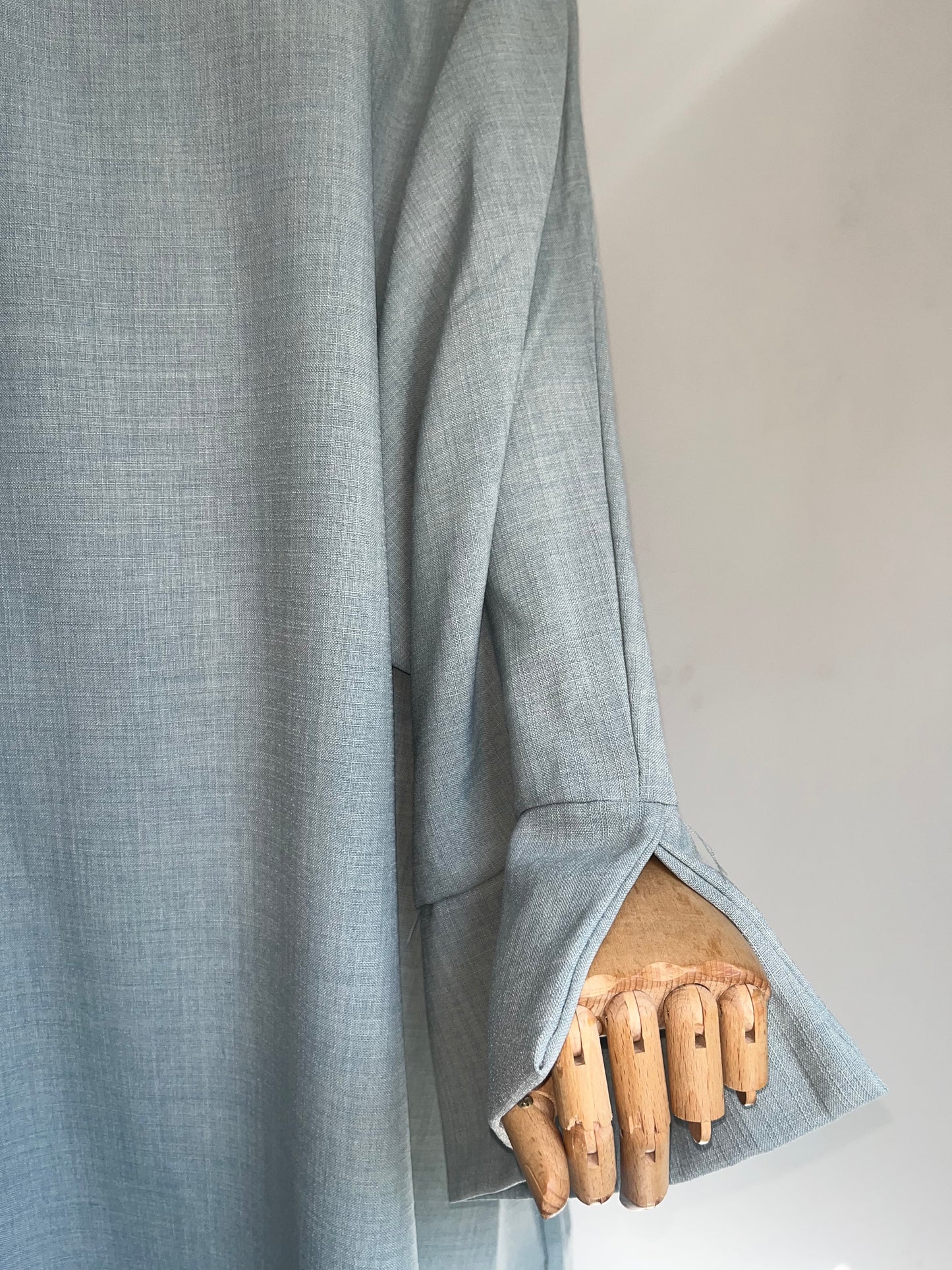 Abaya Lin Vert d'Eau