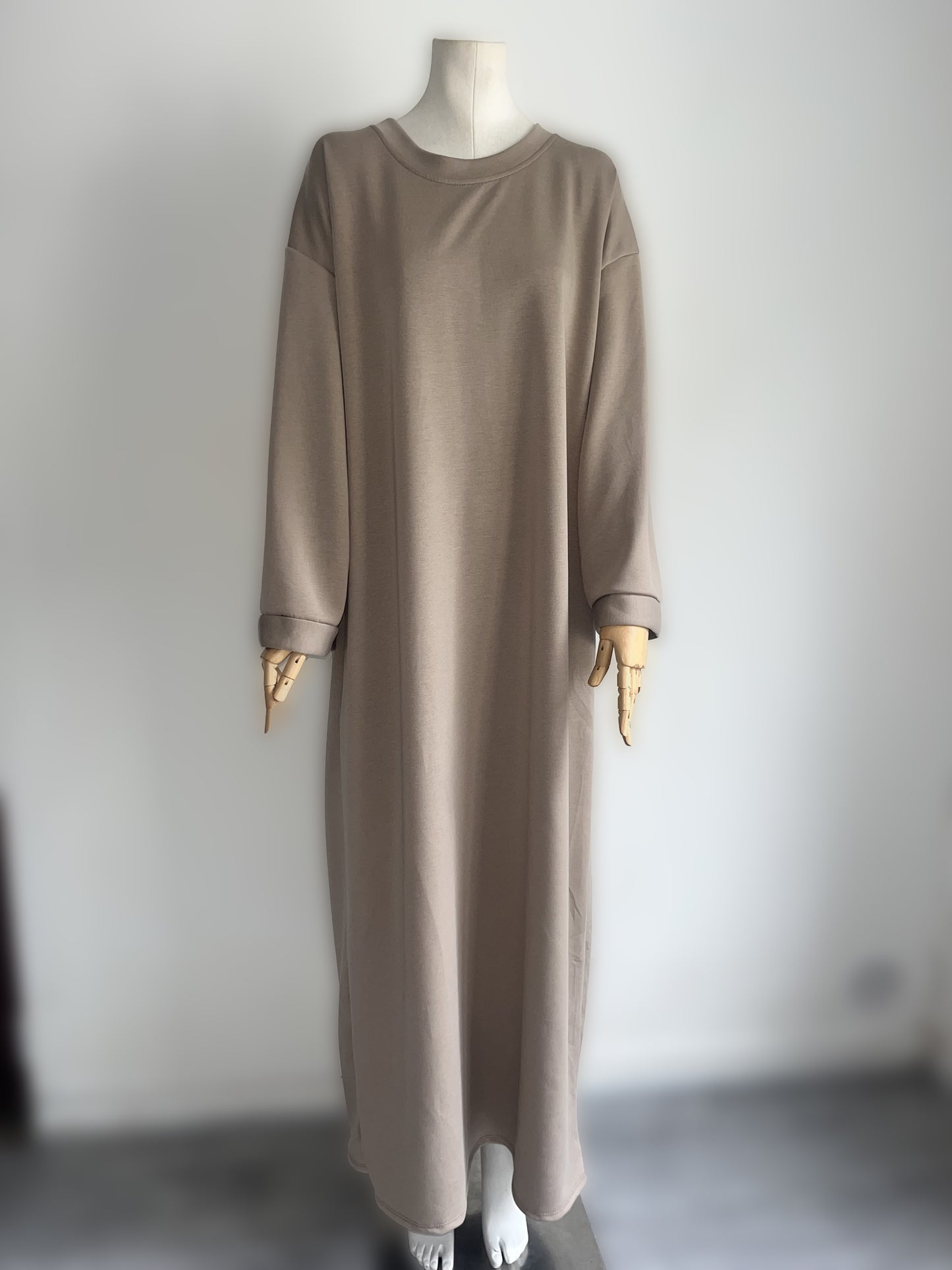 Robe Pull Taupe