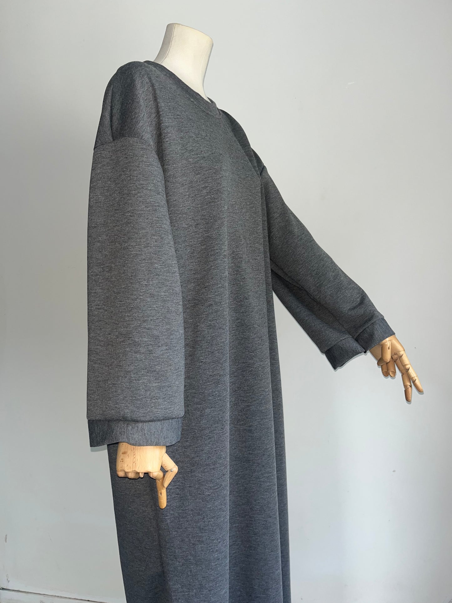 Robe Pull Gris Foncé