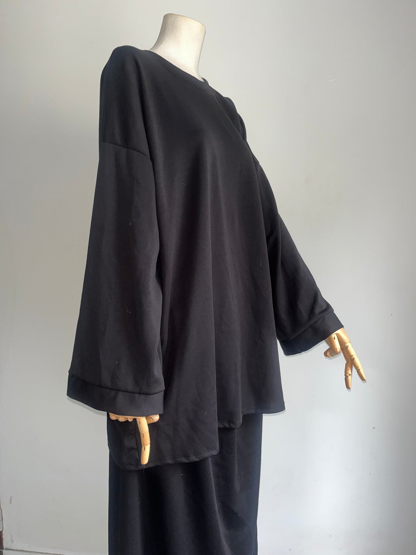Ensemble Pull Jupe Noir