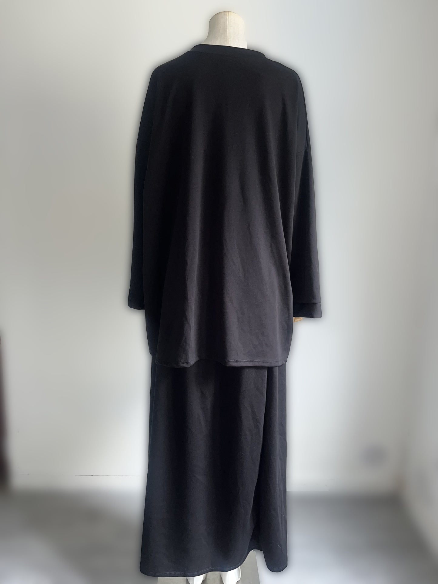 Ensemble Pull Jupe Noir