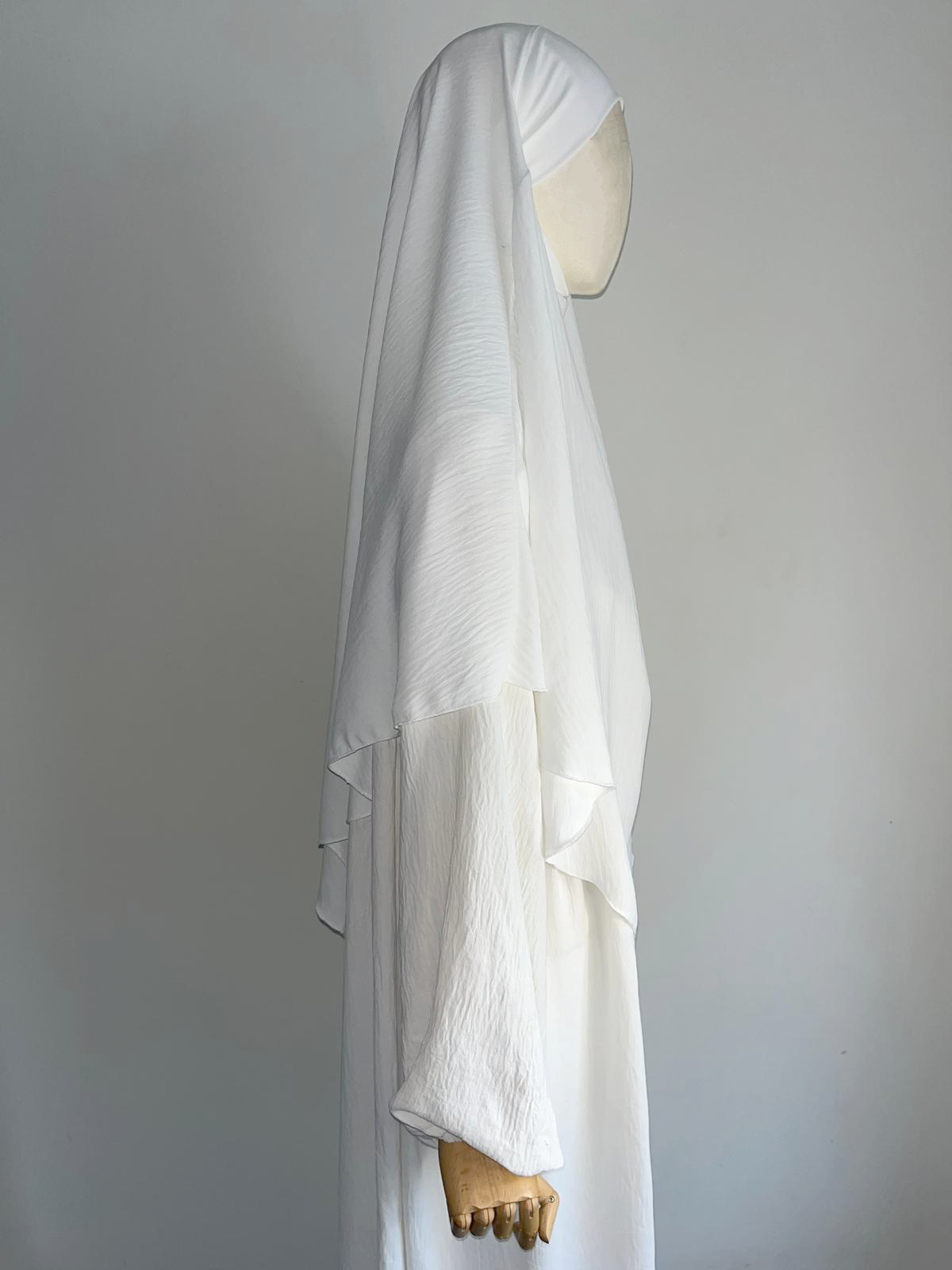 Khimar Jazz Blanc