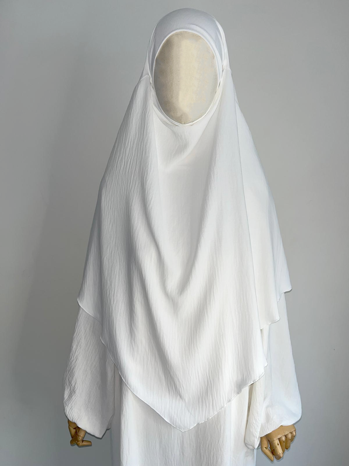 Khimar Jazz Blanc