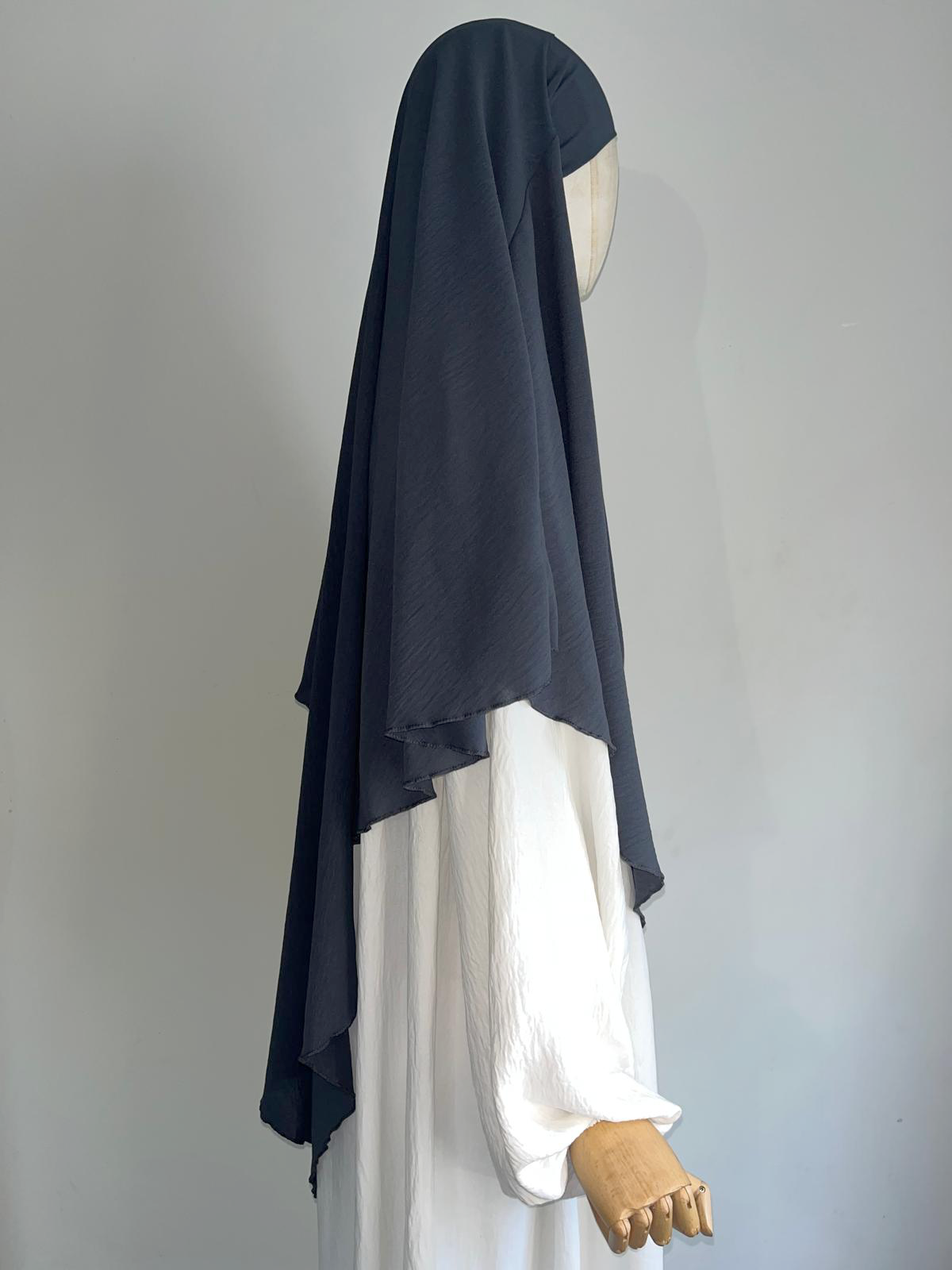 Khimar Jazz Gris Foncé
