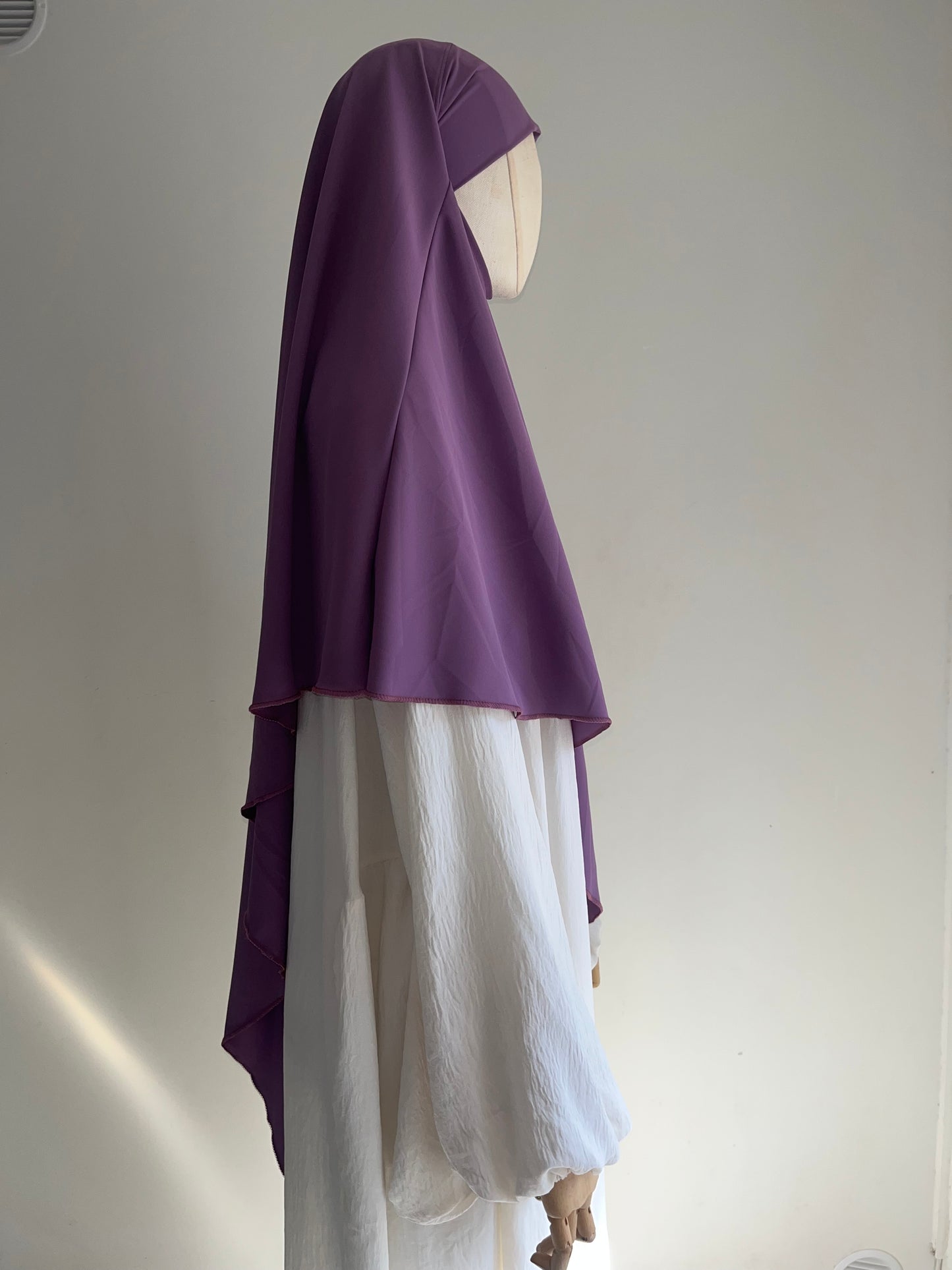Khimar Soie de Médine Violet