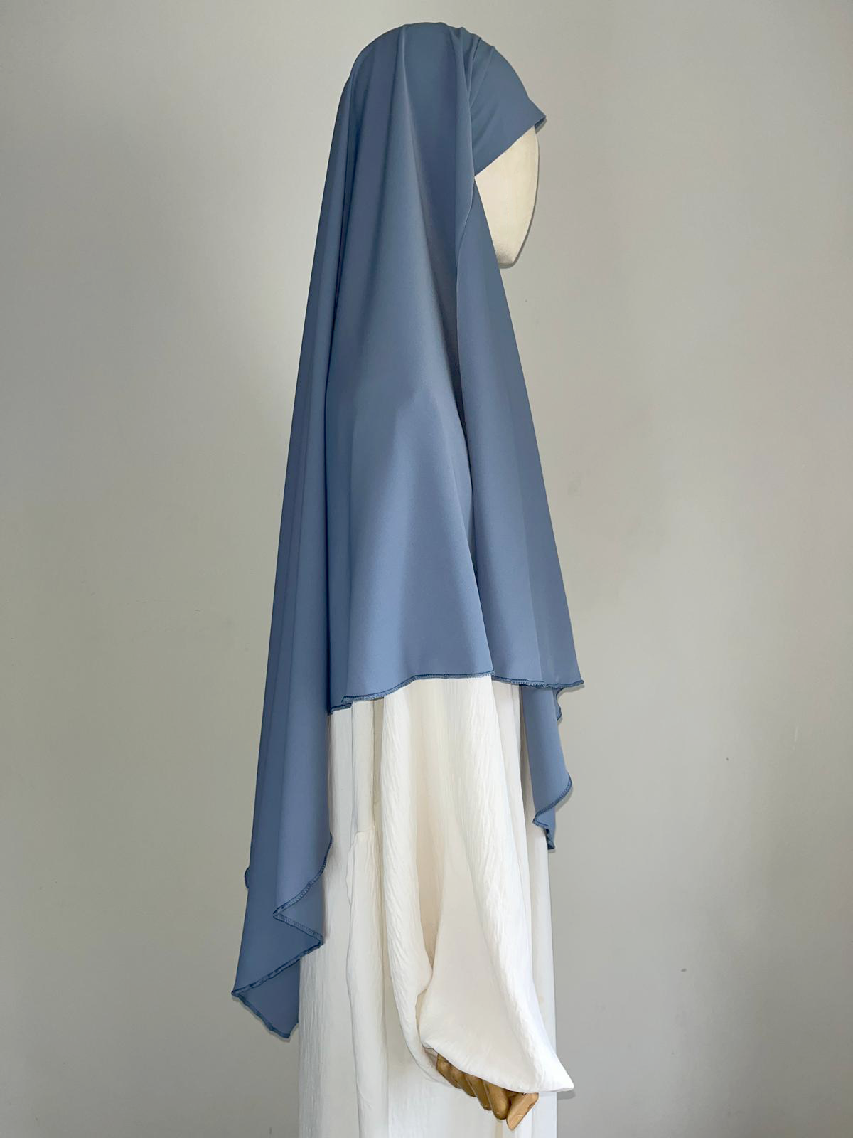 Khimar Soie de Médine Bleu Ciel