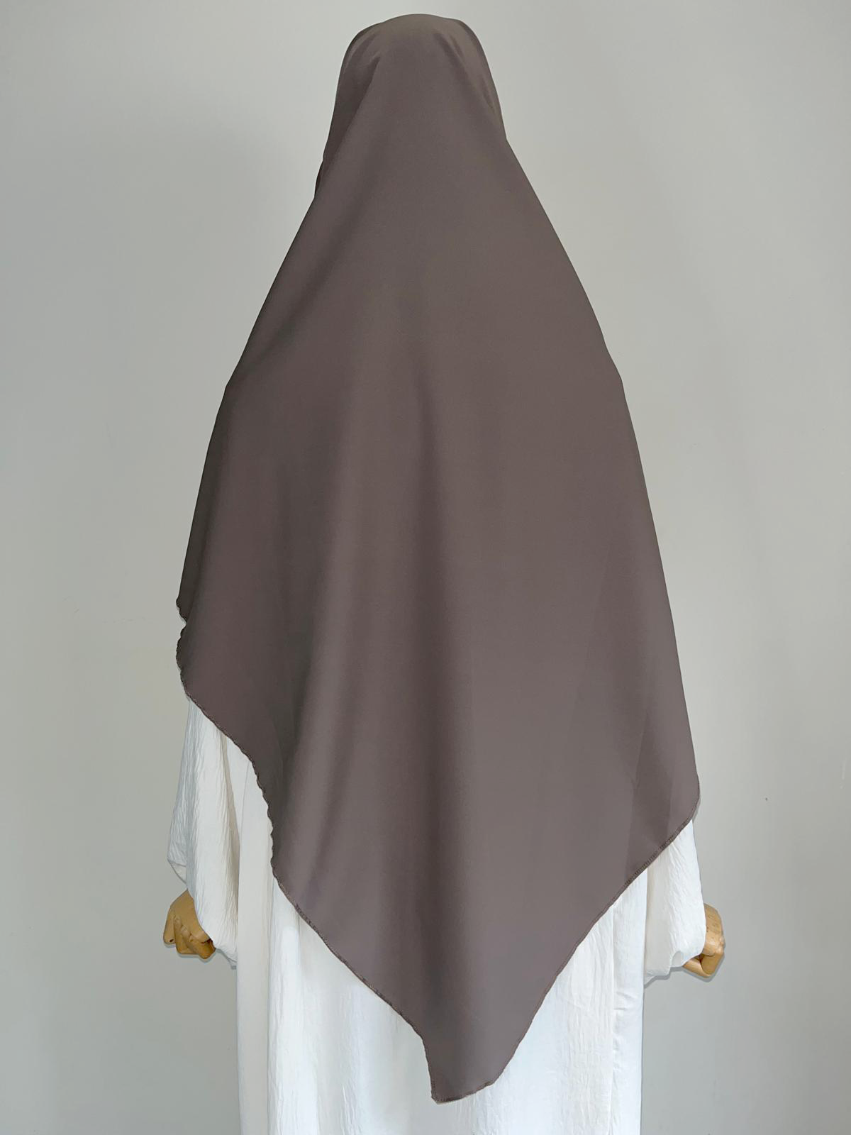 Khimar Soie de Médine Taupe