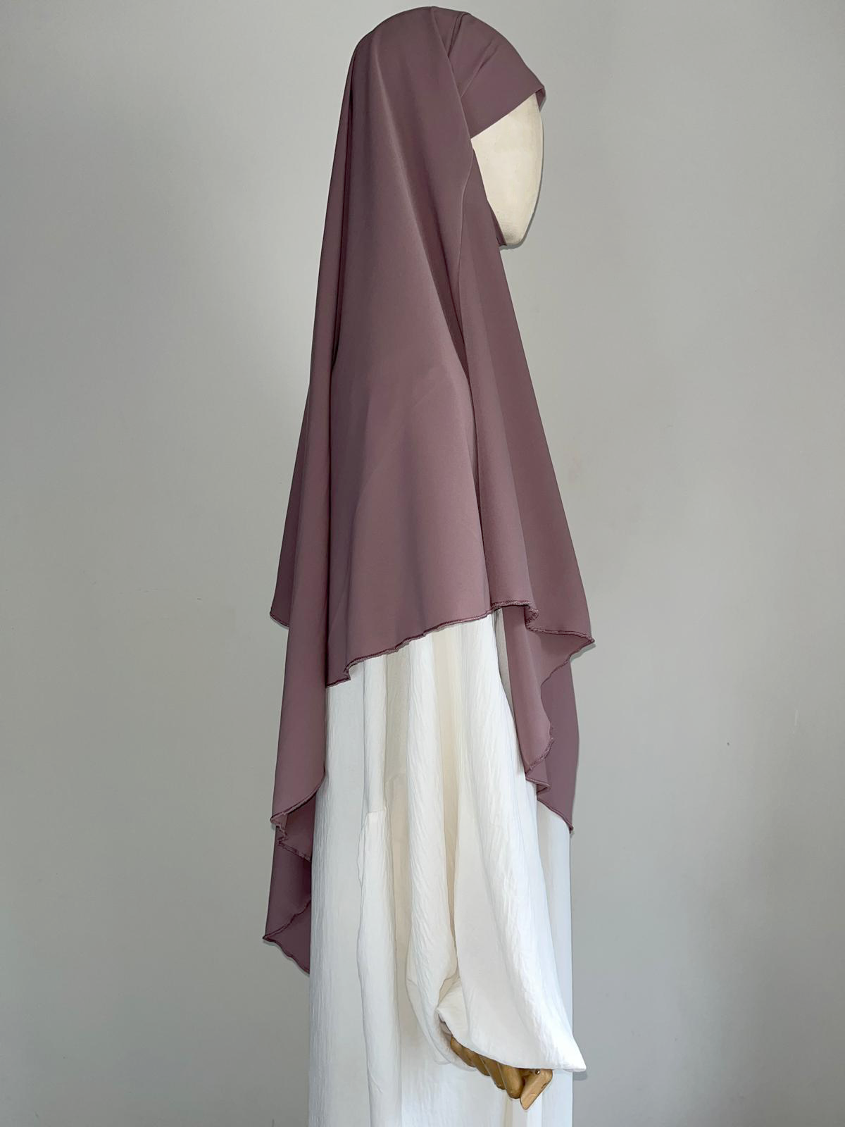 Khimar Soie de Médine Terracotta