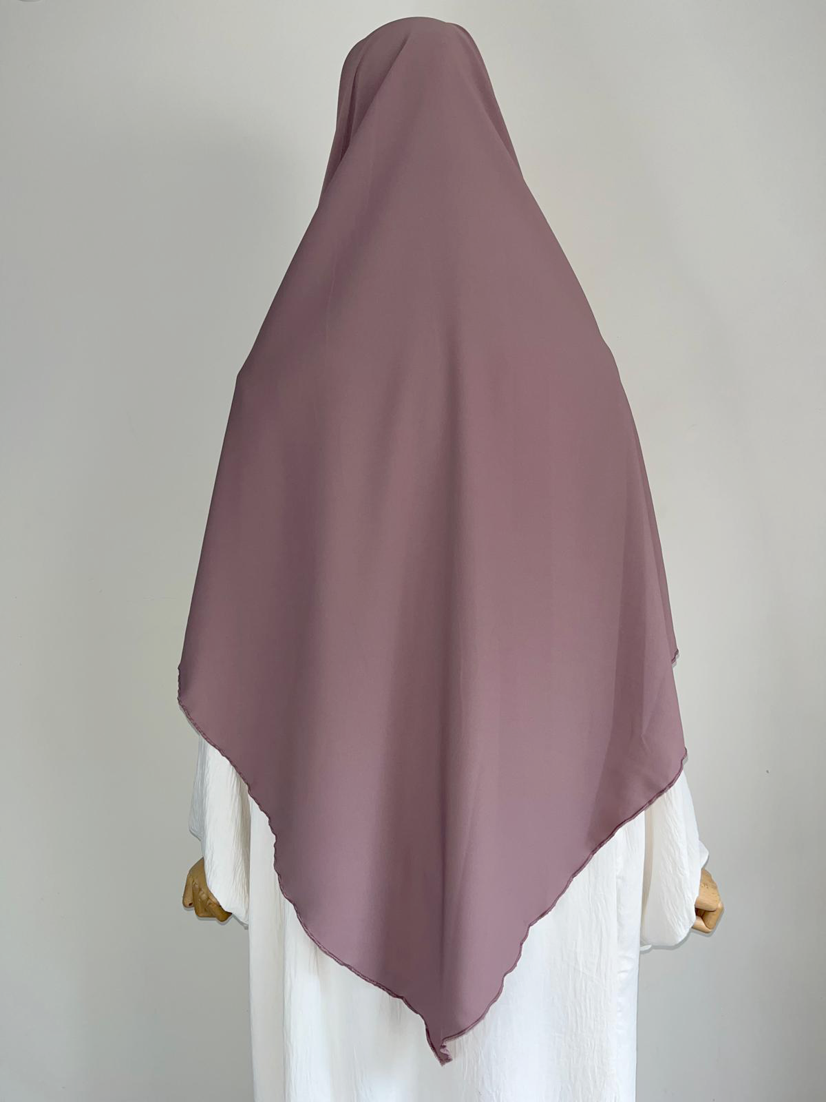 Khimar Soie de Médine Terracotta
