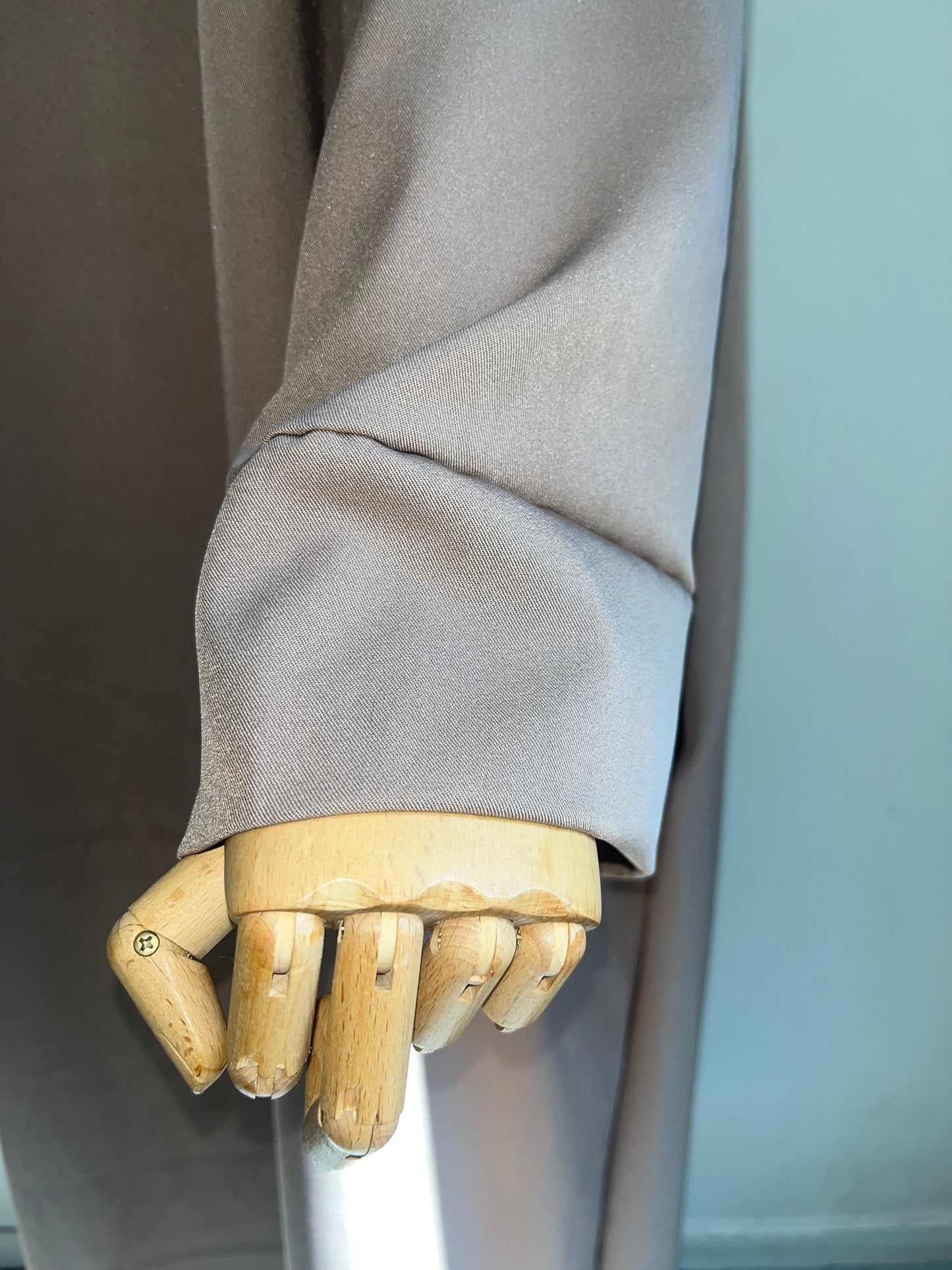 Abaya Fluide Taupe