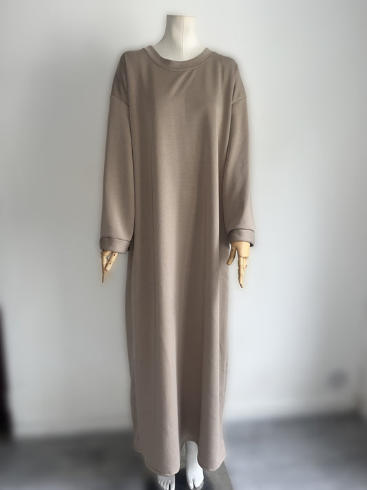 Robe Pull Taupe