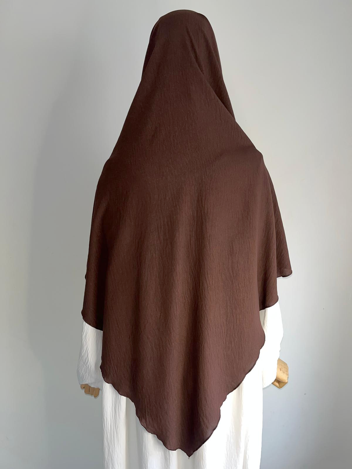 Khimar Jazz Marron