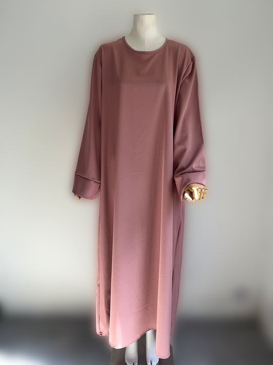 Abaya Fluide Rose