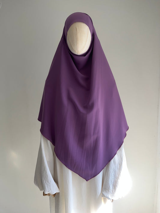 Khimar Soie de Médine Violet