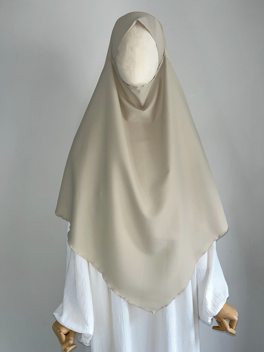 Khimar Soie de Médine Beige