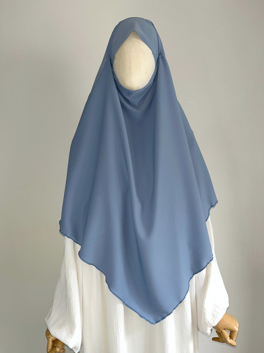 Khimar Soie de Médine Bleu Ciel