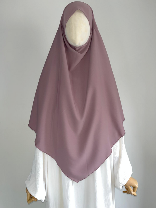 Khimar Soie de Médine Terracotta